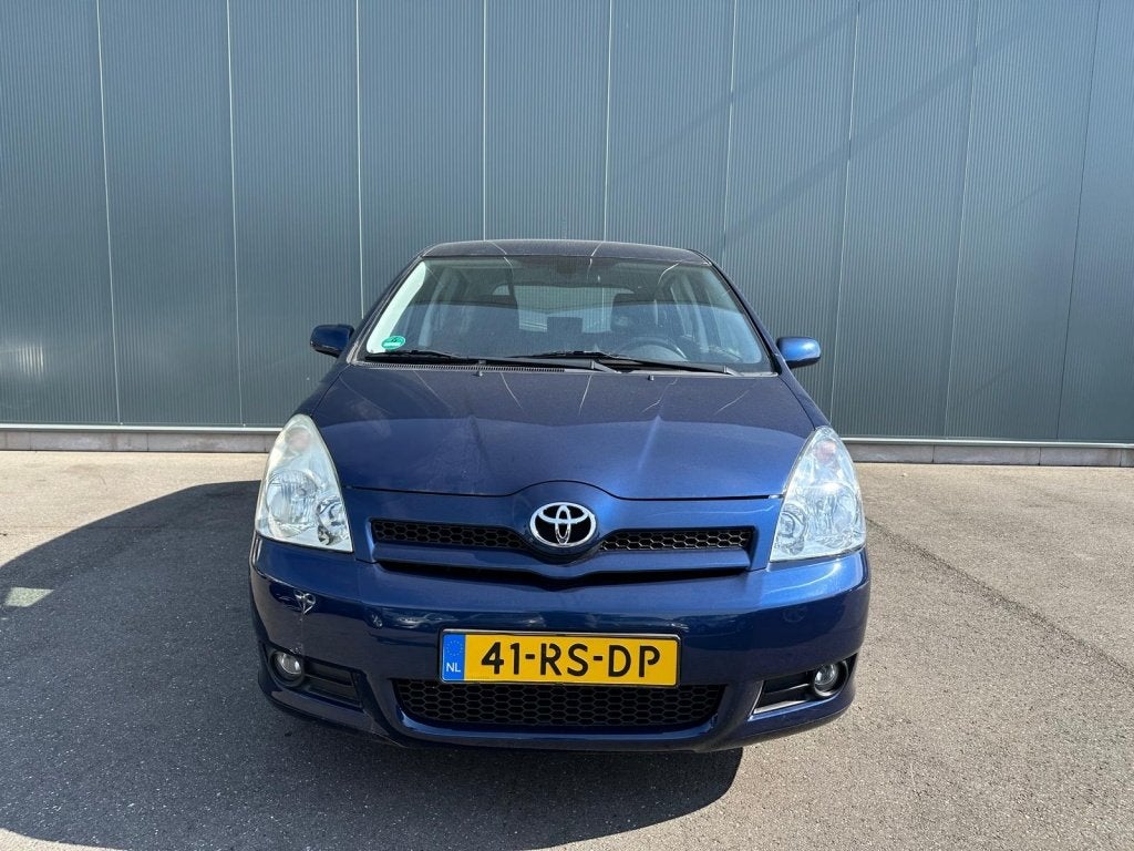 Toyota Corolla Verso 1.8 VVT-i Sol 7 PERSOONS | CLIMA AIRCO, Auto's, Toyota, 13 km/l, 129 pk, Blauw, 7 stoelen