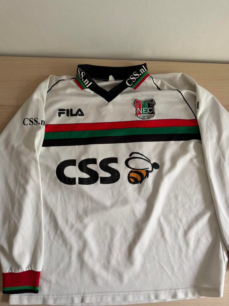 NEC Uitshirt 2001/2002 NR10 Maat L, Sport en Fitness, Ophalen of Verzenden, Zo goed als nieuw, Shirt
