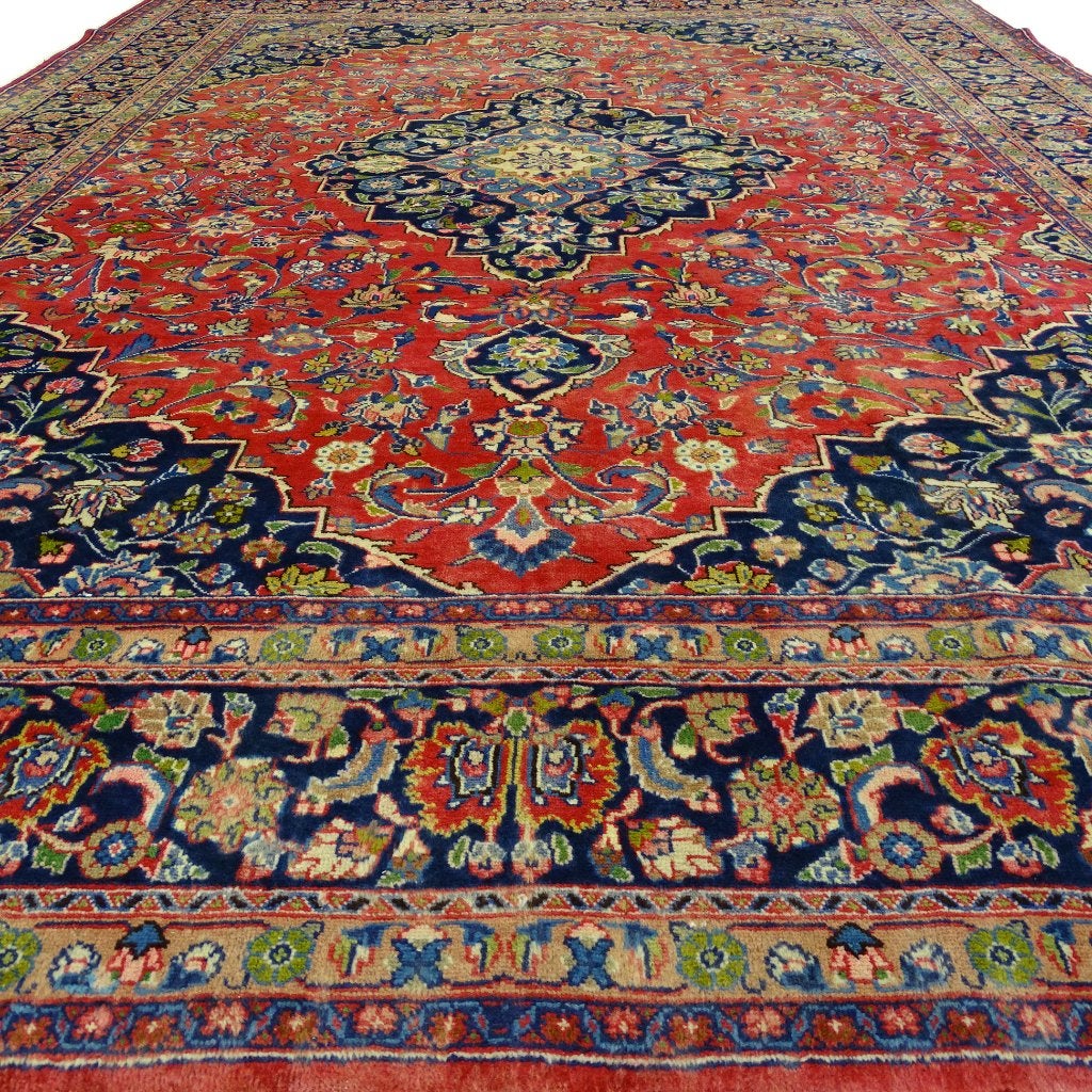 Perzisch tapijt - Sarouk - 380 x 292 cm - Handgeknoopt, Antiek - Klassiek - Modern - Eclectisch, -, -, 200 cm of meer