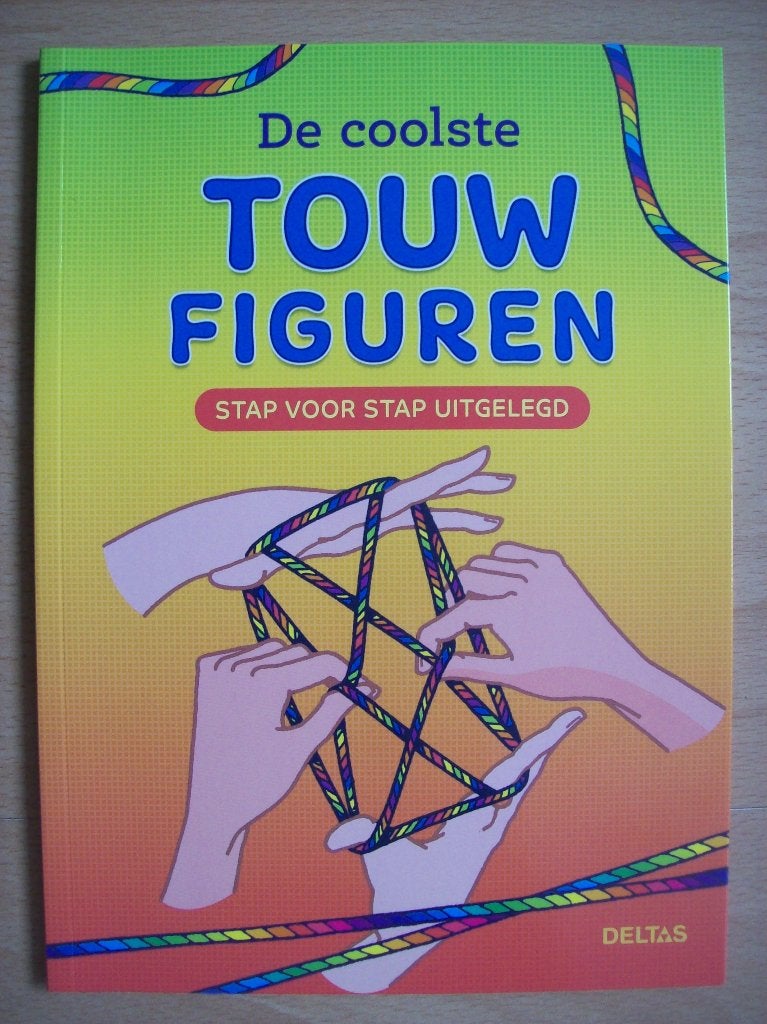 Deltas doeboek De coolste touwfiguren Stap vr stap uitgelegd, Boeken, Non-fictie, Nieuw, Ophalen of Verzenden, Son Tyberg