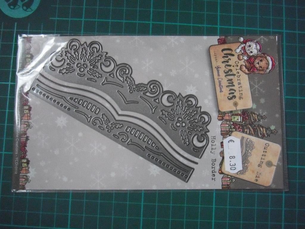 Nieuwe snijmal Yvonne Creations -YCD10112, Hobby en Vrije tijd, Ophalen of Verzenden, Nieuw, Overige thema's, Pons of Mal