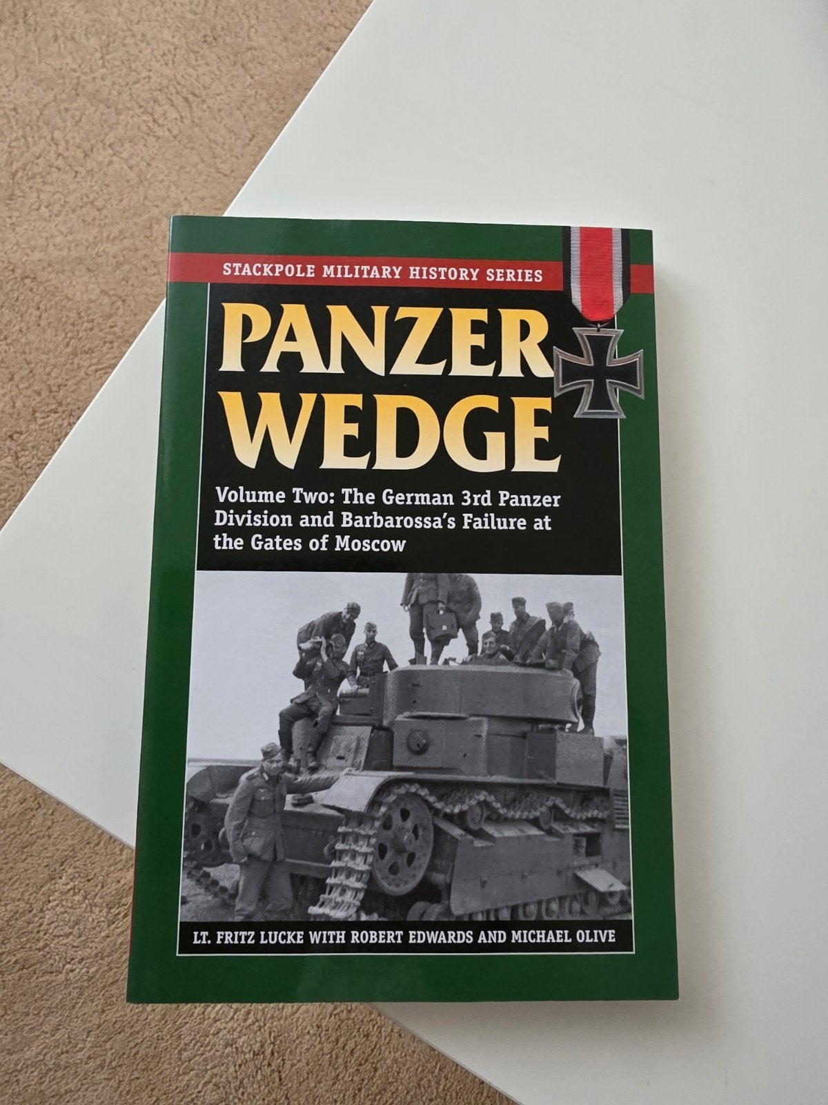Panzer Wedge: Duitse 3e Panzer Divisie WO2, Nieuw, Ophalen of Verzenden, Landmacht, Lt. Fritz Lucke met Robert Edwards en Michael Olive