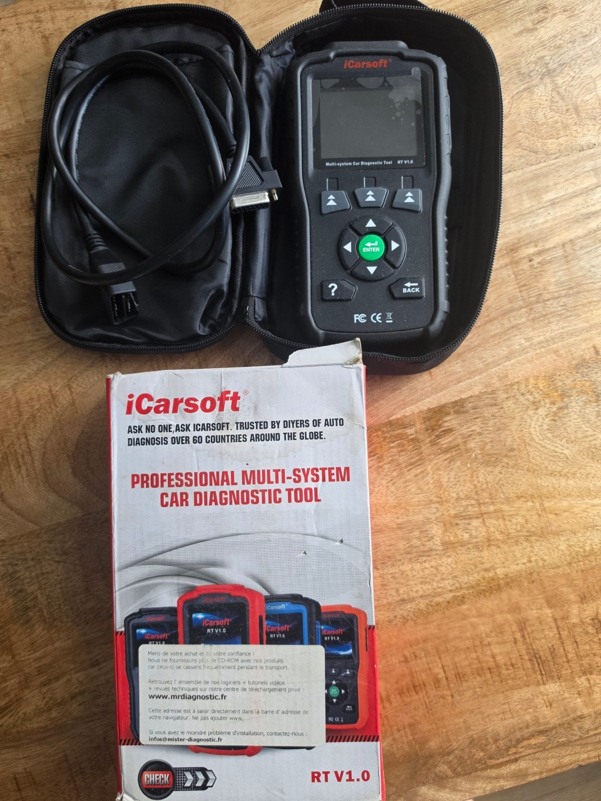 iCarsoft RT V1.0 voor Renault / Dacia -, Ophalen of Verzenden, Zo goed als nieuw