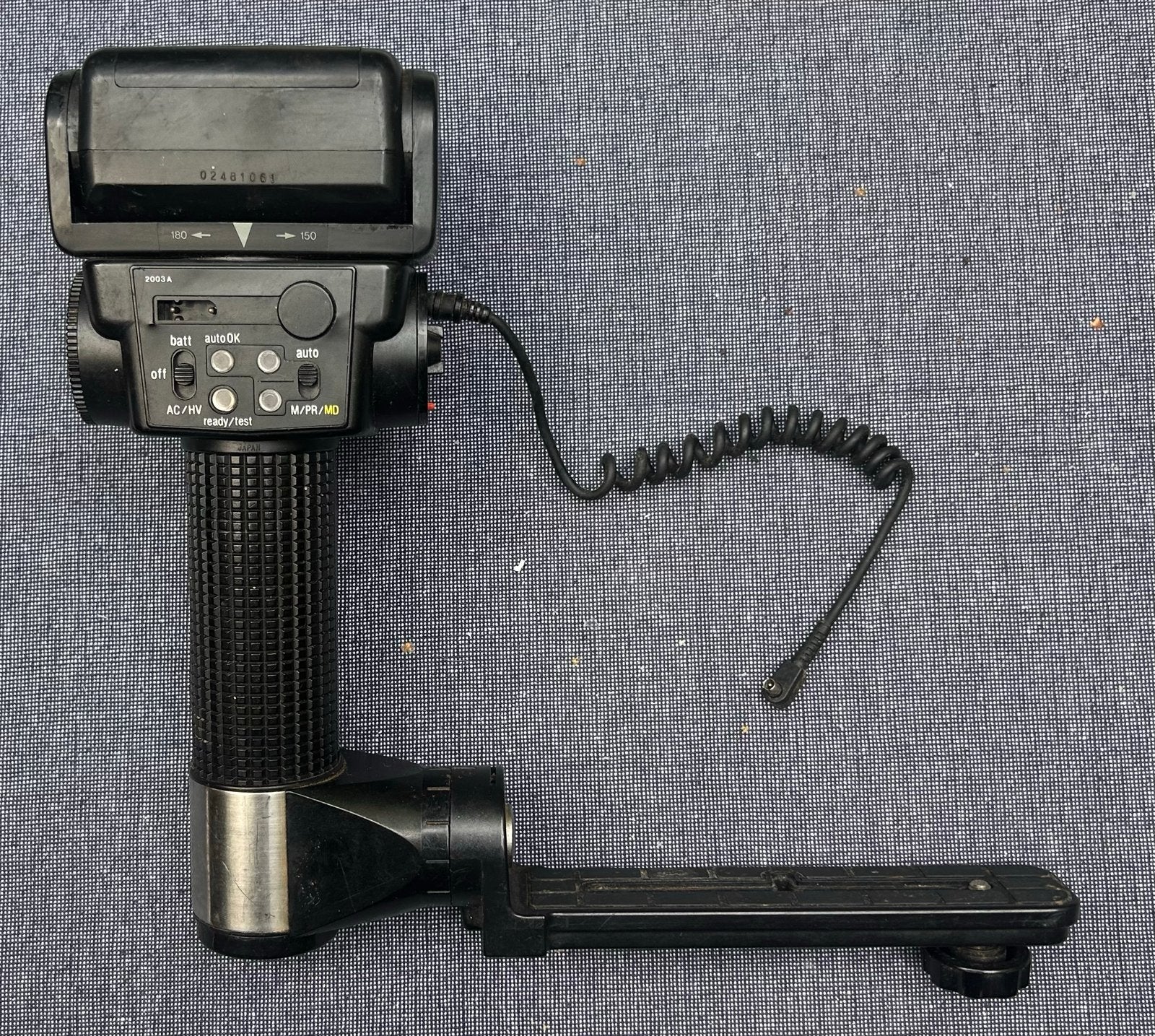 Sunpak Auto 4205 G Thyristor flitser, Gebruikt, Voor analoge fotografie, Externe flitser, Ophalen of Verzenden
