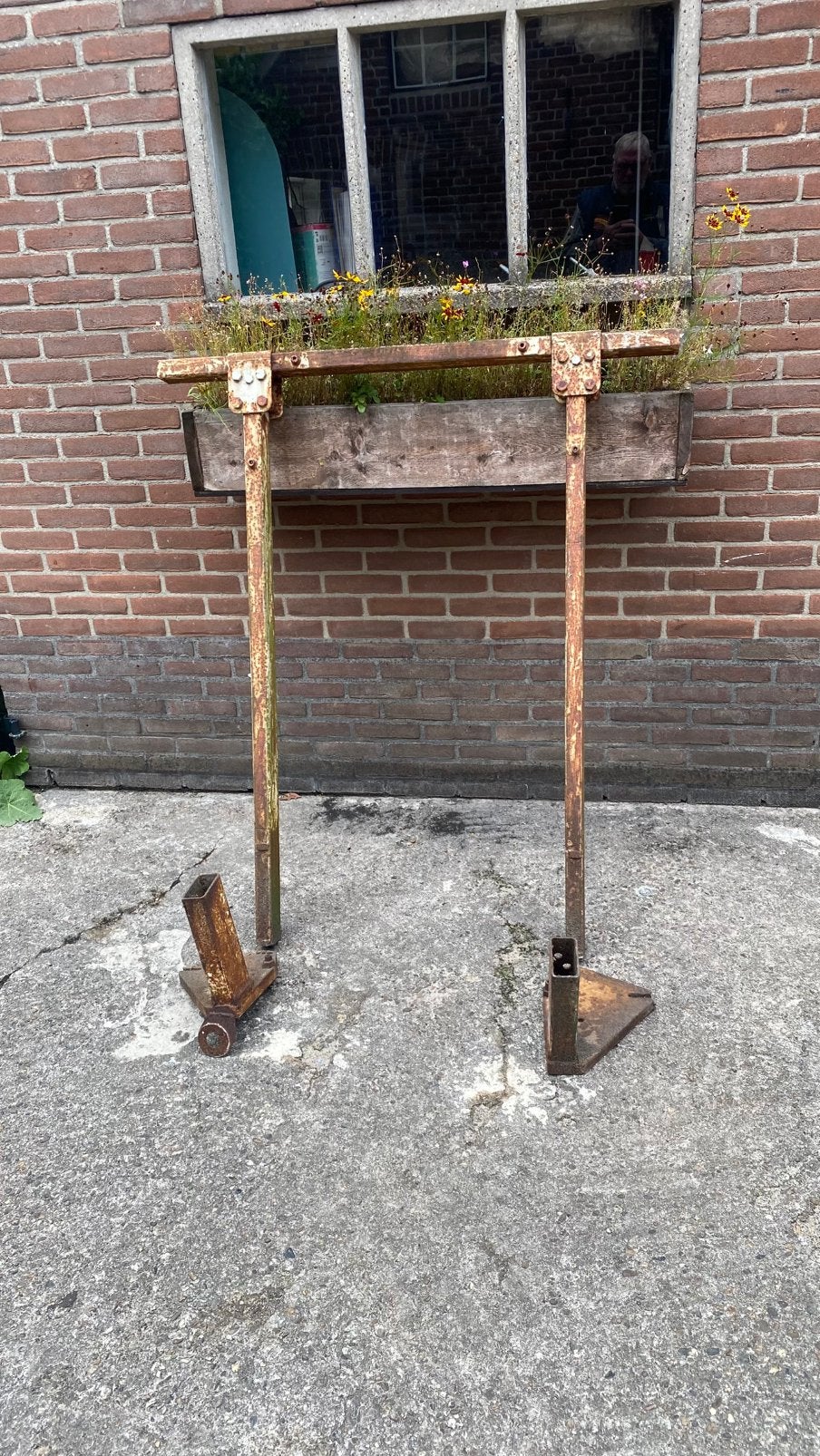 Veiligheids beugel Deutz D40, Ophalen