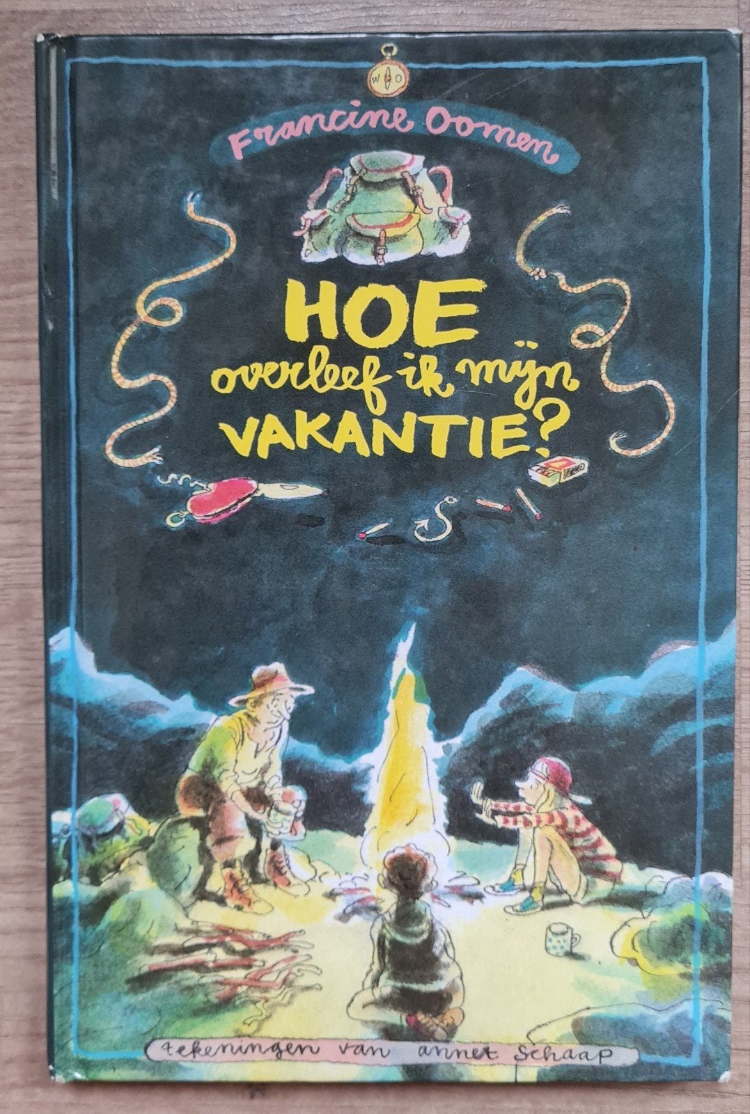 Francine Oomen - Hoe overleef ik mijn vakantie?, Boeken, Ophalen of Verzenden, Zo goed als nieuw, Francine Oomen