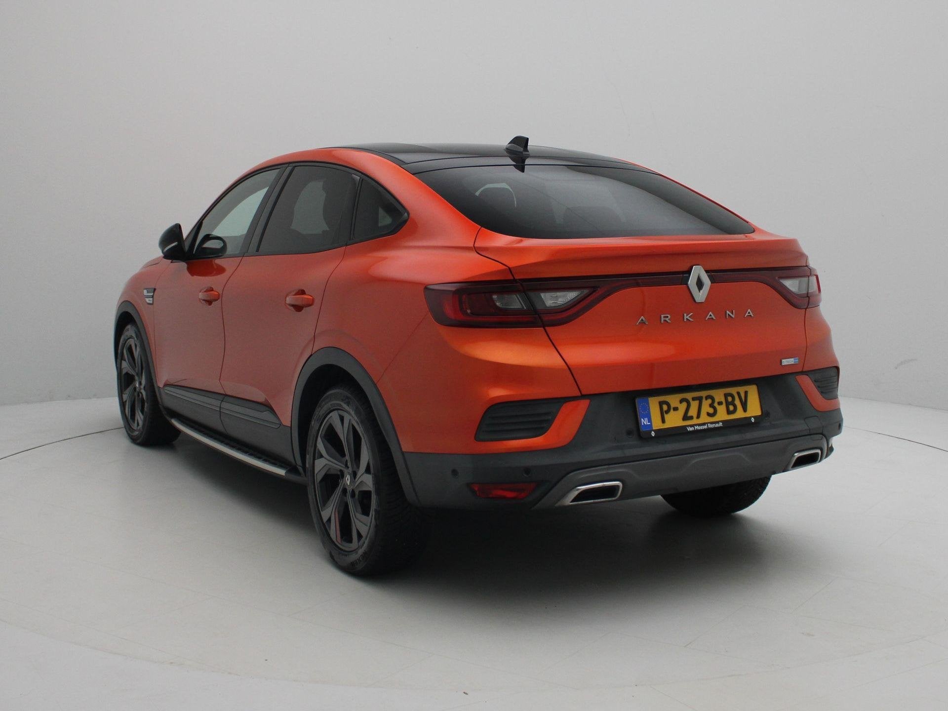 Renault Arkana 1.6 E-Tech Hybrid 145 R.S. Line | Apple Carpl, Auto's, Gebruikt, Leder, 760 kg, Hybride Elektrisch/Benzine