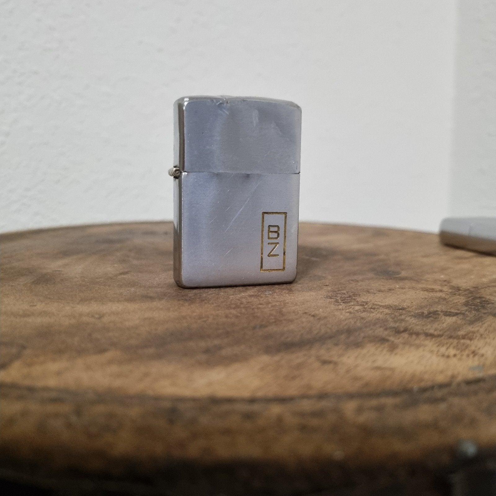 Oude zippo uit 1956, Verzamelen, Ophalen, Gebruikt, Aansteker