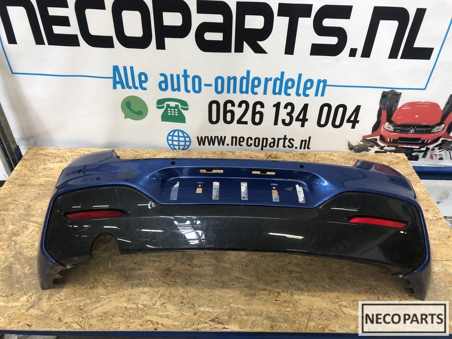 BMW 1 serie F20 F21 LCI facelift M achterbumper 2015-2019, Gebruikt, -, -, Ophalen of Verzenden