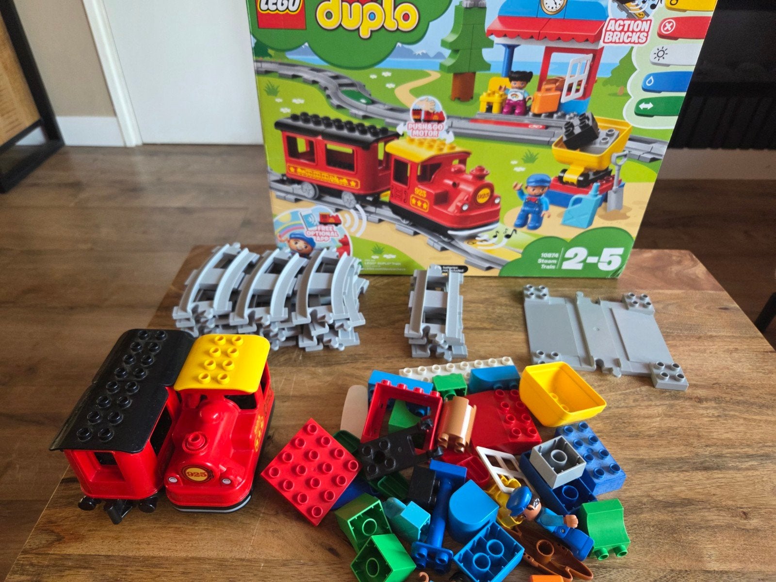 Duplo stoomtrein 10874, Ophalen, Gebruikt, Overige typen, Duplo