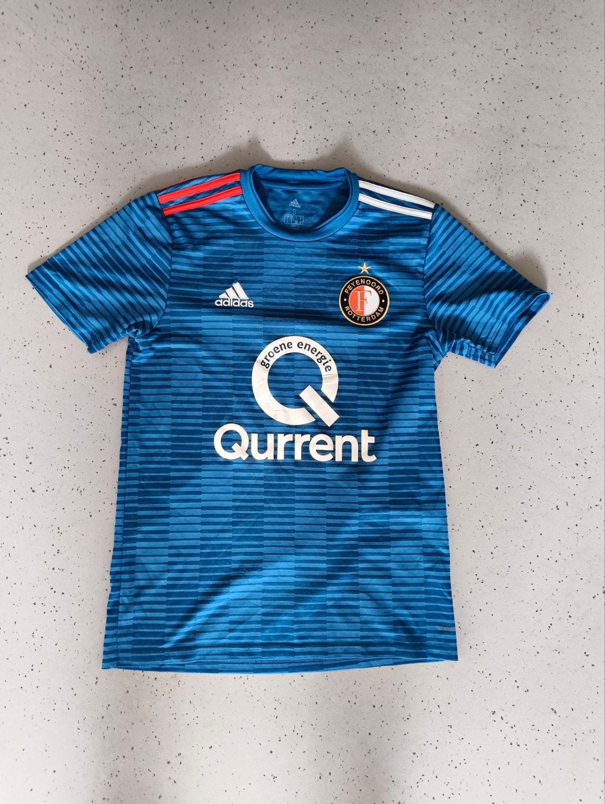 voetbalshirt Feyenoord 2018/2019 uitshirt - maat S, Maat S, Ophalen of Verzenden, Zo goed als nieuw, Shirt