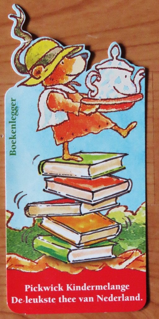Boekenlegger Kinderboekenweek 1996 ( reclame Pickwick thee ), Ophalen of Verzenden