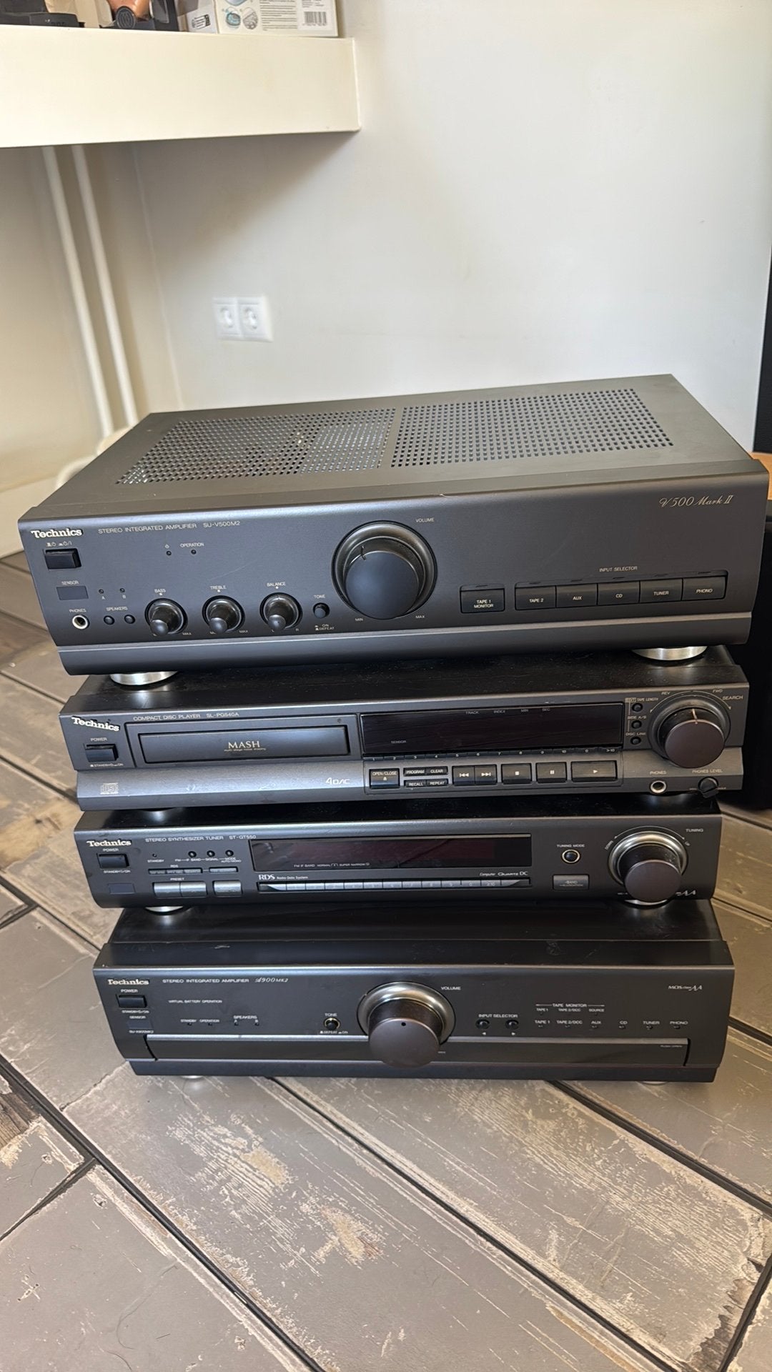 Stereotoren Technics, Audio, Tv en Foto, Stereo-sets, Ophalen, Gebruikt, Overige merken, Losse componenten
