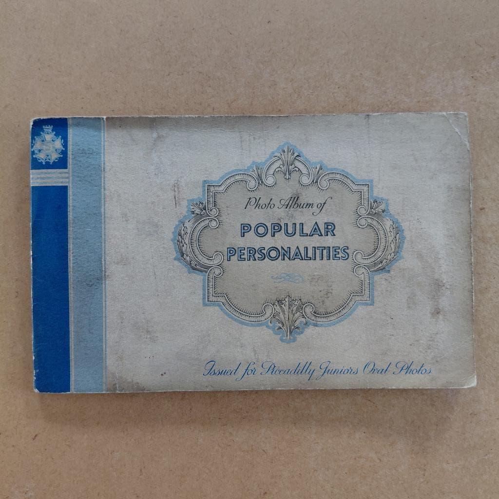 Popular Personalities compleet album 72 cigarette cards 1935, Verzamelen, Ophalen, Gebruikt
