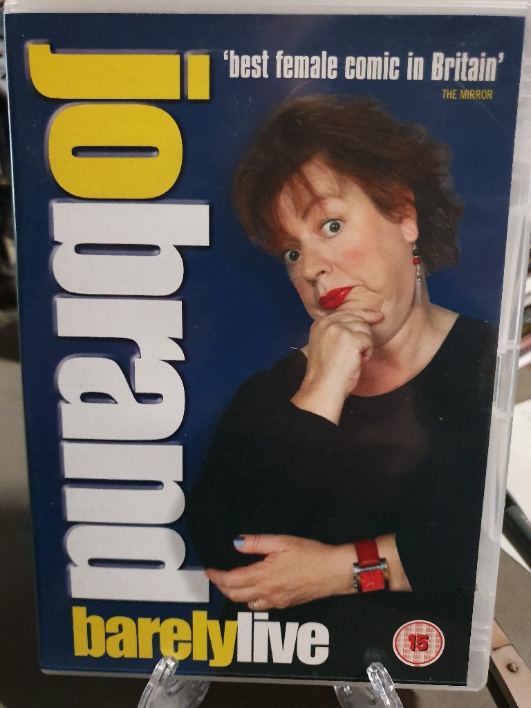 Jo Brand - Barely Live (DVD), Alle leeftijden, Ophalen, Zo goed als nieuw, Stand-up of Theatershow