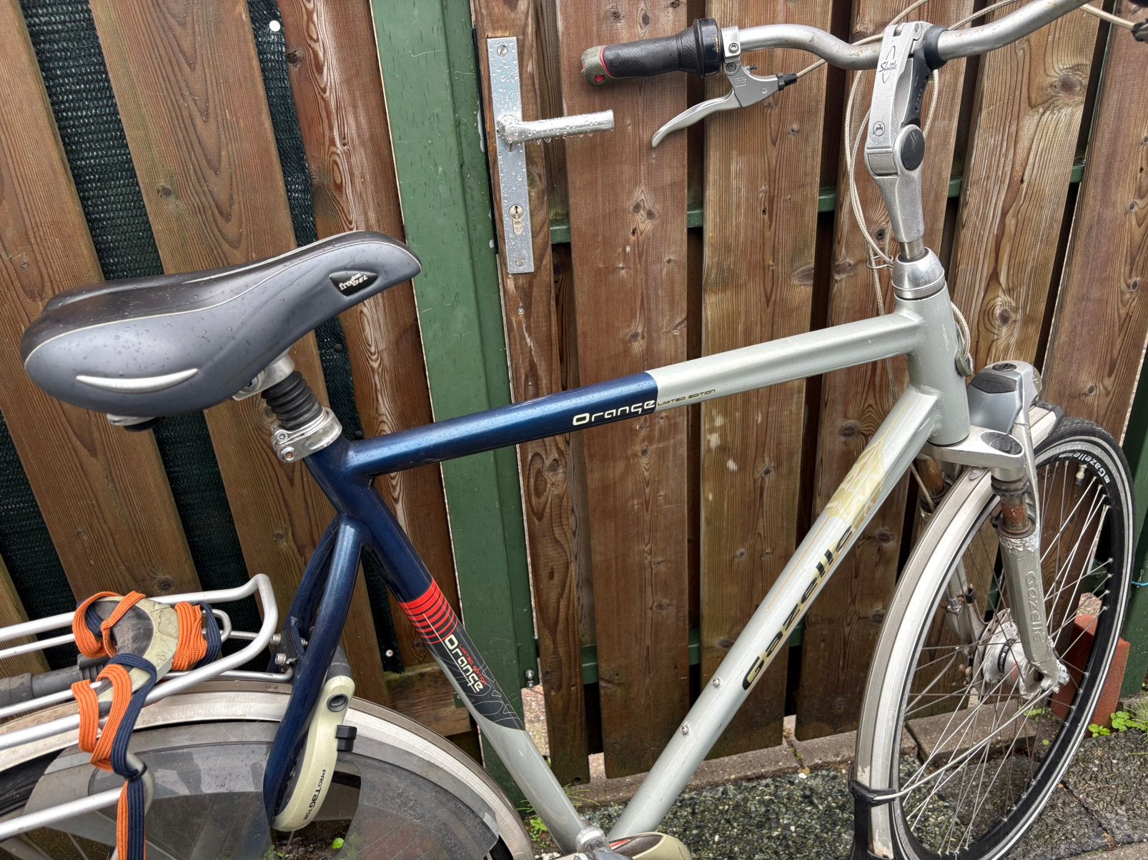 Foto 8 van Gazelle Orange Limited Edit Herenfiets 65cm 8 versnellingen