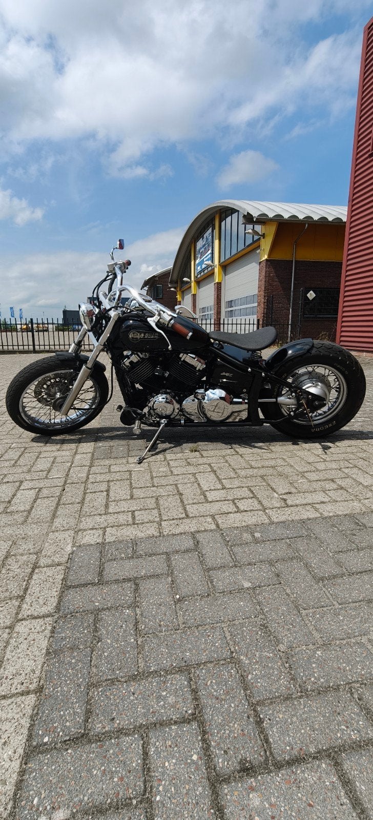 Yamaha Dragstar 650 (Bobber), 2 cilinders, LED Verlichting, Chopper, Particulier