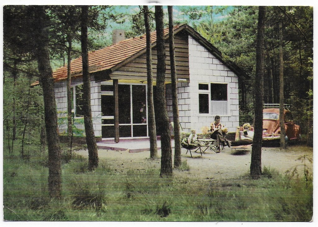 Oisterwijk Bungalowpark De Staalberg Ansichtkaart (C38 ), Ophalen of Verzenden, 1980 tot heden, Gelopen, Noord-Brabant