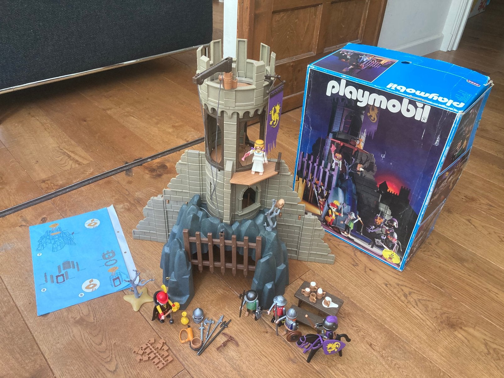 Playmobil 3556: Fort van de Rode Baron, COMPLEET!, Kinderen en Baby's, Speelgoed | Playmobil, Gebruikt, Complete set, Ophalen of Verzenden