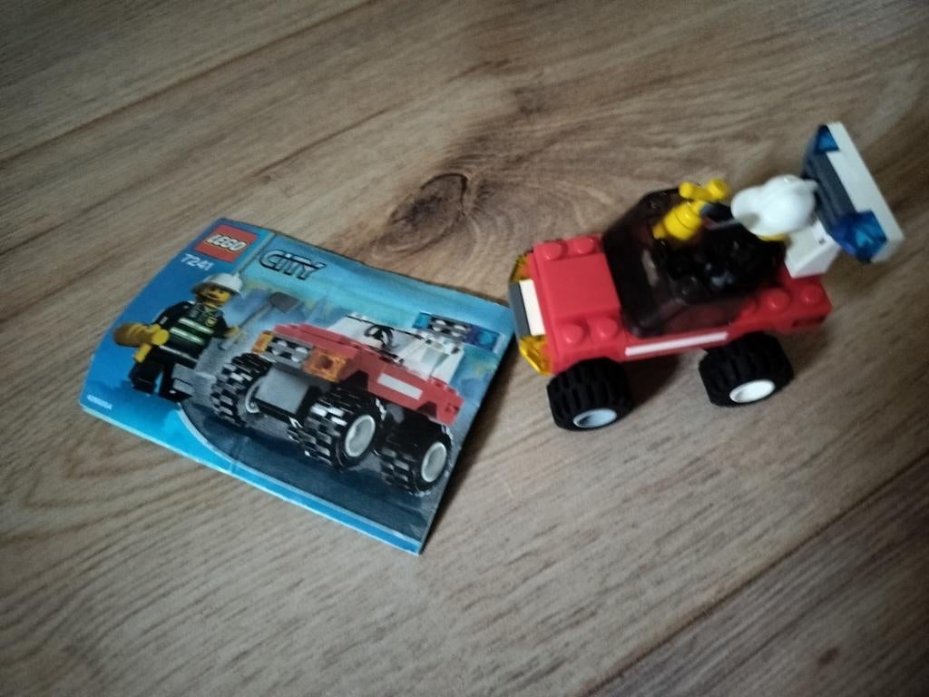 Lego City Brandweerwagen 7241 - Zonder verpakking, Lego, Ophalen of Verzenden, Complete set, Inclusief instructies