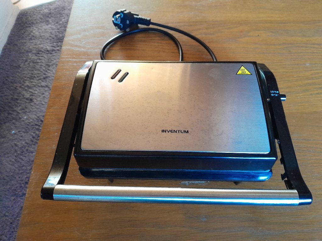 Contactgrill zgan, Ophalen of Verzenden, Gebruikt