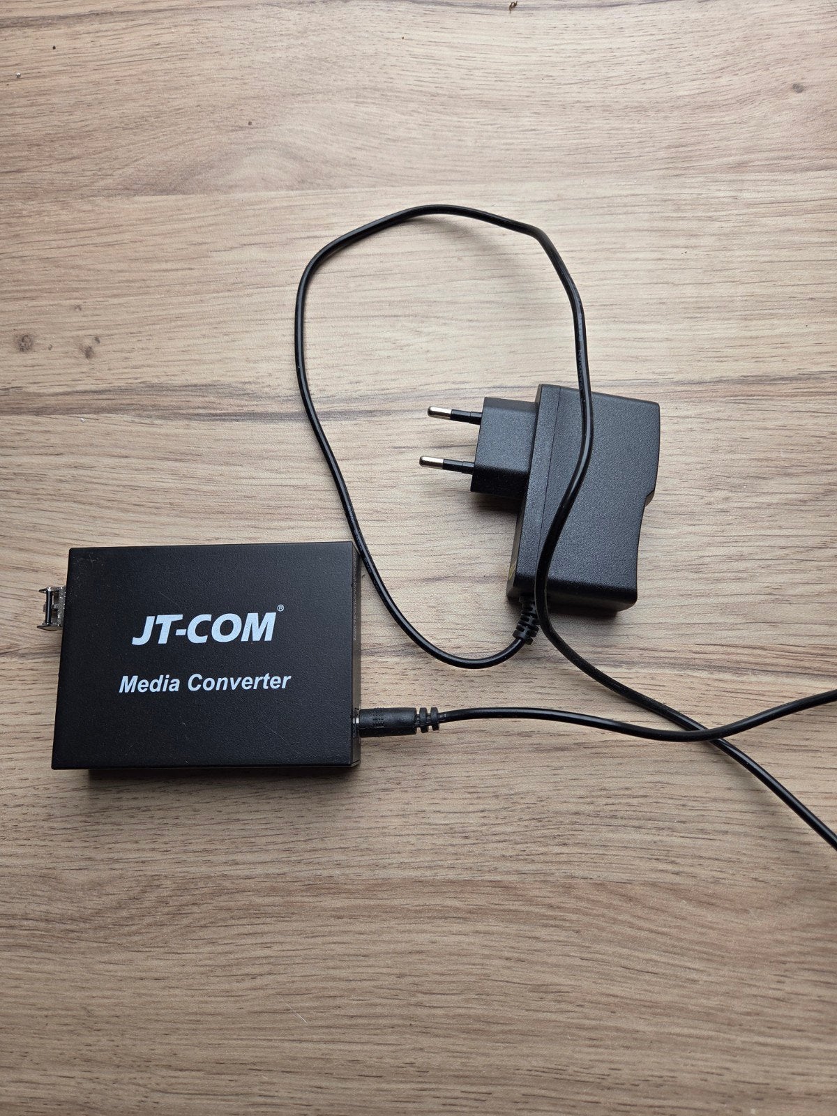 JT-COM Media Converter met adapter, Gebruikt, JT-COM, Onbekend, Ophalen of Verzenden