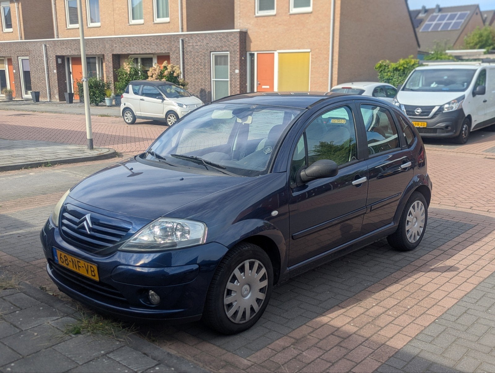Citroën C3 1.4 – 2003 – 128.500 km – APK, Auto's, Voorwielaandrijving, Blauw, Origineel Nederlands, Handgeschakeld