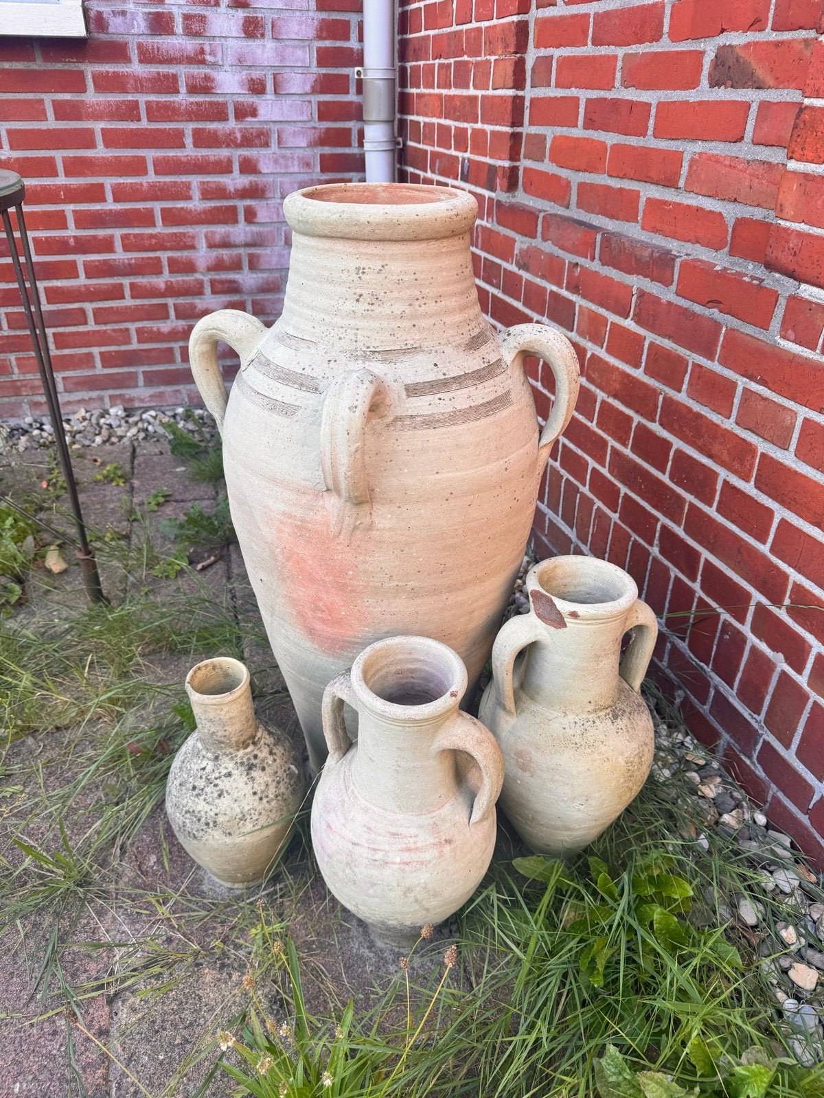 Set van 4 Antieke Terracotta Kruiken/Vazen, Ophalen