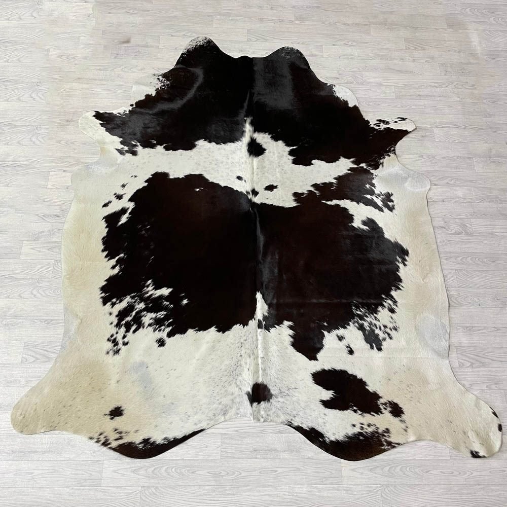Koeienhuid bruin wit creme 240x215cm | Lederstore, Landelijk, modern, Scandinavisch, industrieel, Bruin, 200 cm of meer, Overige vormen