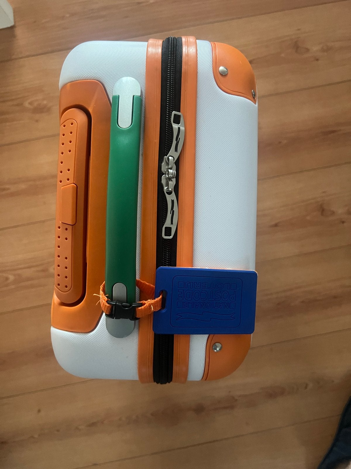 Nieuwe Postcodeloterij Handbagage Koffer - Ongebruikt, Ophalen, 40 tot 60 cm, 20 tot 30 cm, Wit