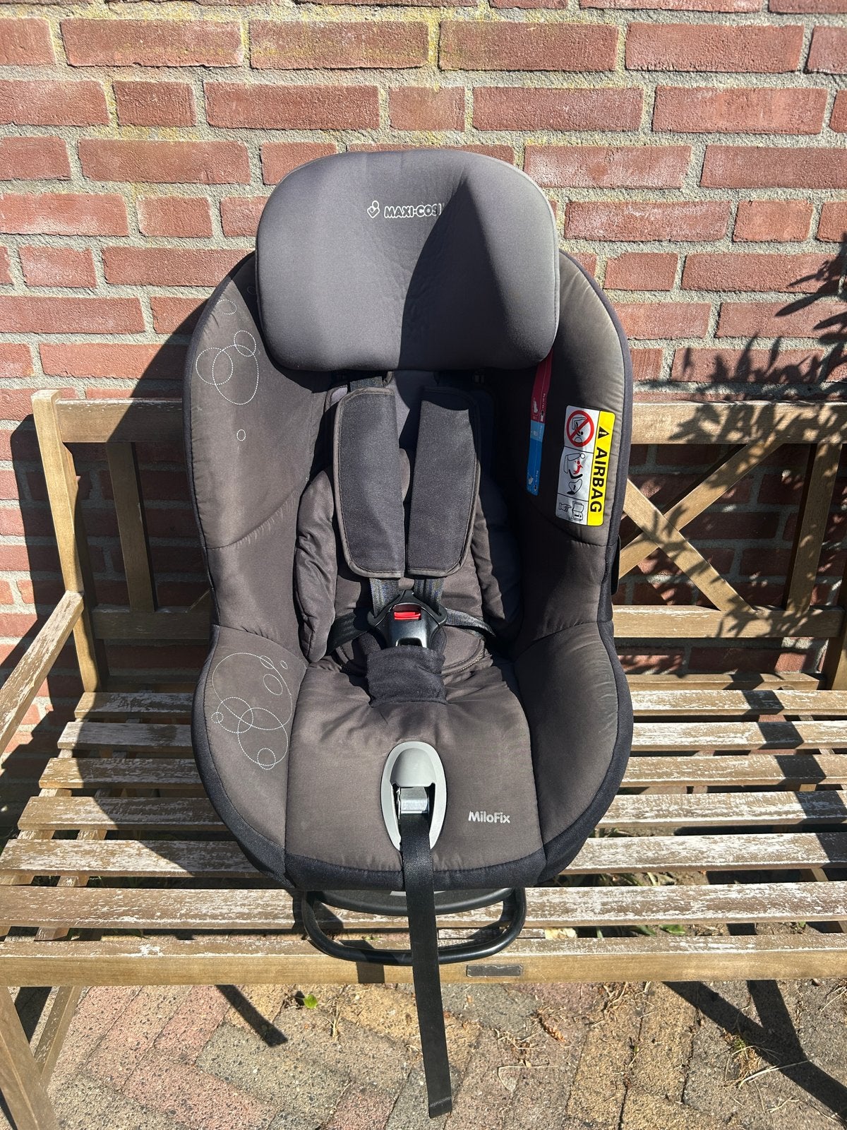 Maxi-Cosi MiloFix autostoel met Isofix 0-18 kg, Ophalen, Gebruikt, 0 t/m 18 kg, Isofix