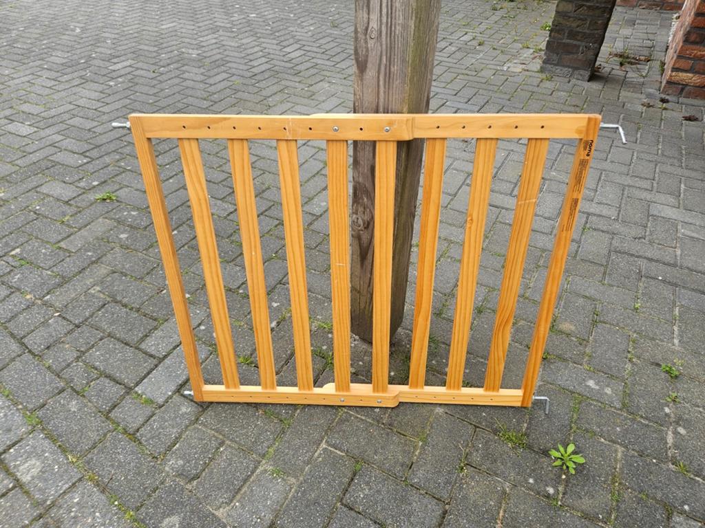 2x Houten traphekje - Gebruikt maar compleet, Ophalen, Gebruikt, 100 tot 115 cm, Schroefhekje