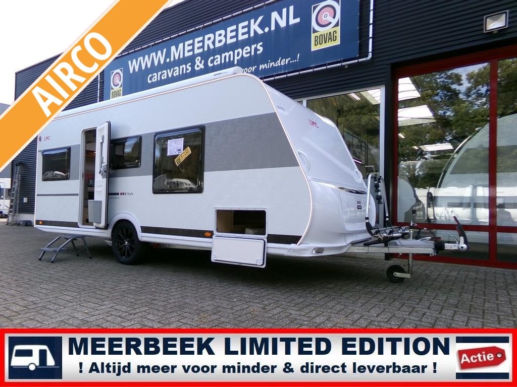 LMC Style 450 D 4434,=KORTING AIRCO+MOVER+FIETSENDRAGER, Standaardzit, Fietsenrek, Particulier, 6 tot 7 meter