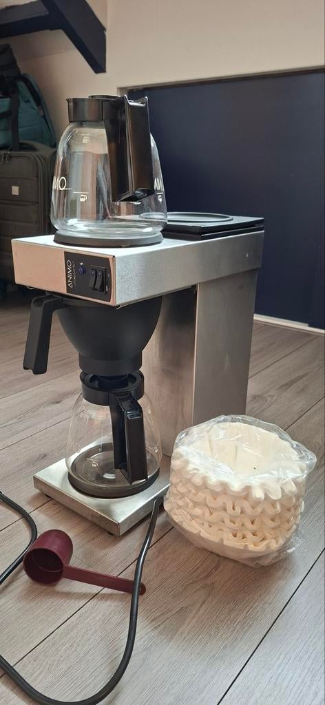 Animo Exelso Koffiezetapparaat met twee kannen, Ophalen, Gebruikt, 10 kopjes of meer, Koffiemachine