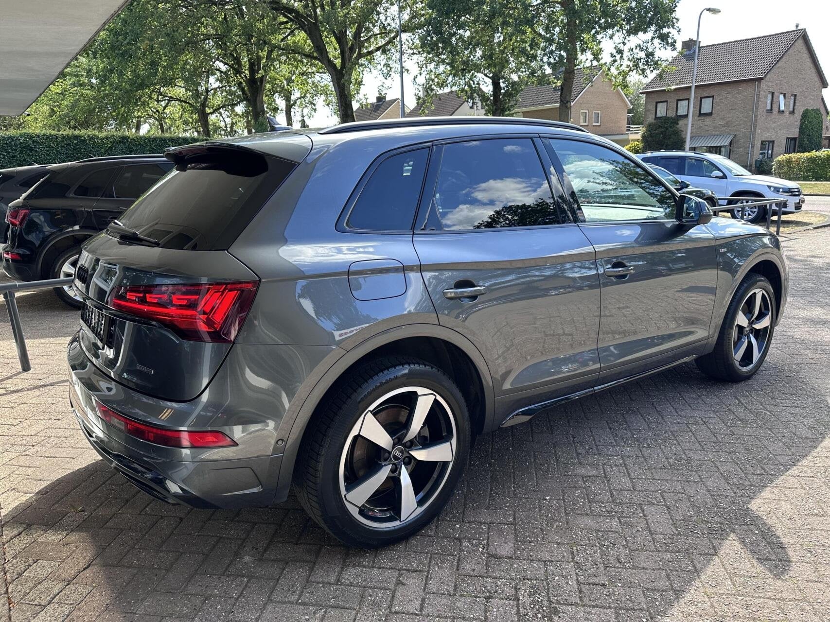 Audi Q5 55 TFSI e S-Line Led, Climat, 360 Camera, LM.., Auto's, Audi, Automaat, Gebruikt, 4 cilinders, Bedrijf