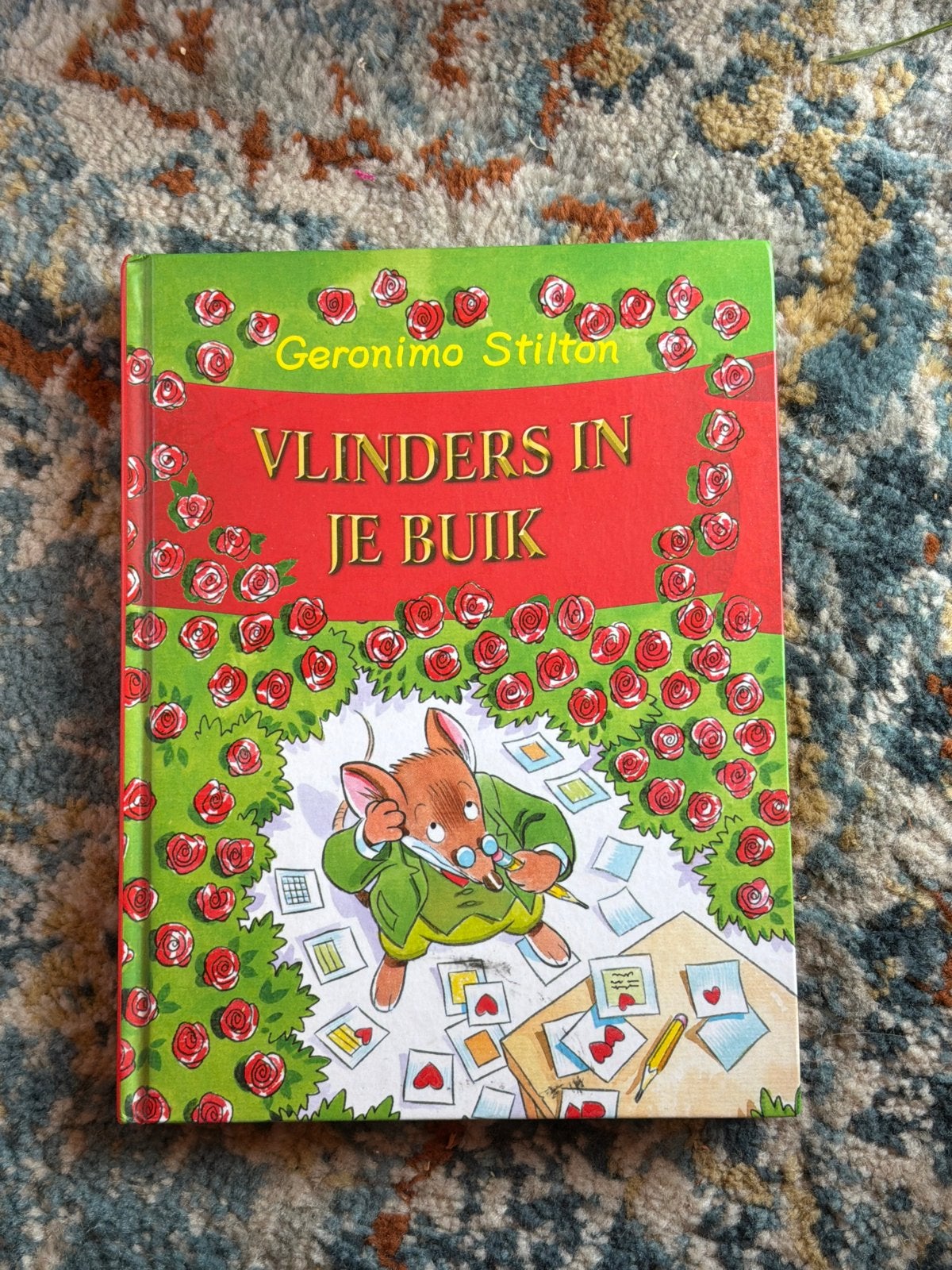 Geronimo Stilton: Vlinders in je buik, Ophalen of Verzenden, Gelezen, Fictie algemeen