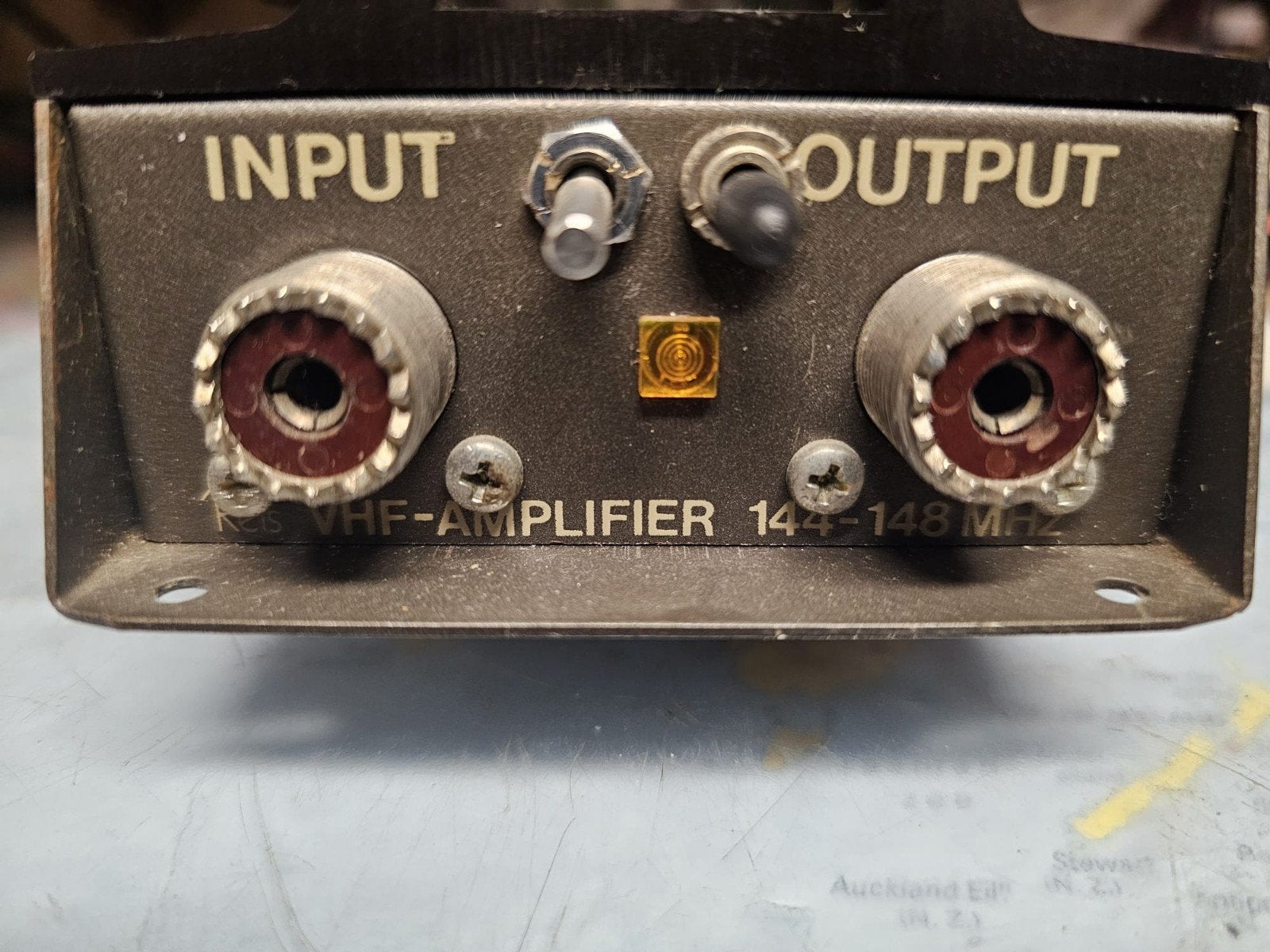 Reis vhf amplifier, Ophalen of Verzenden, Gebruikt, Zender en Ontvanger