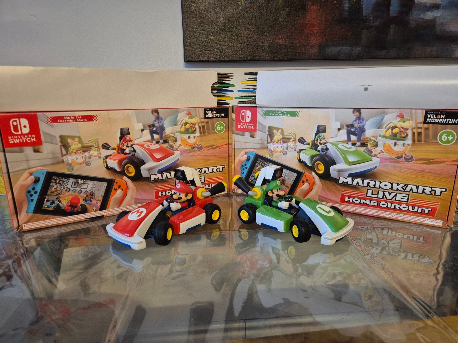 Mario Kart Live Home Circuit - Mario & Luigi Set, Ophalen of Verzenden, Zo goed als nieuw, Zonder controller, Switch Original