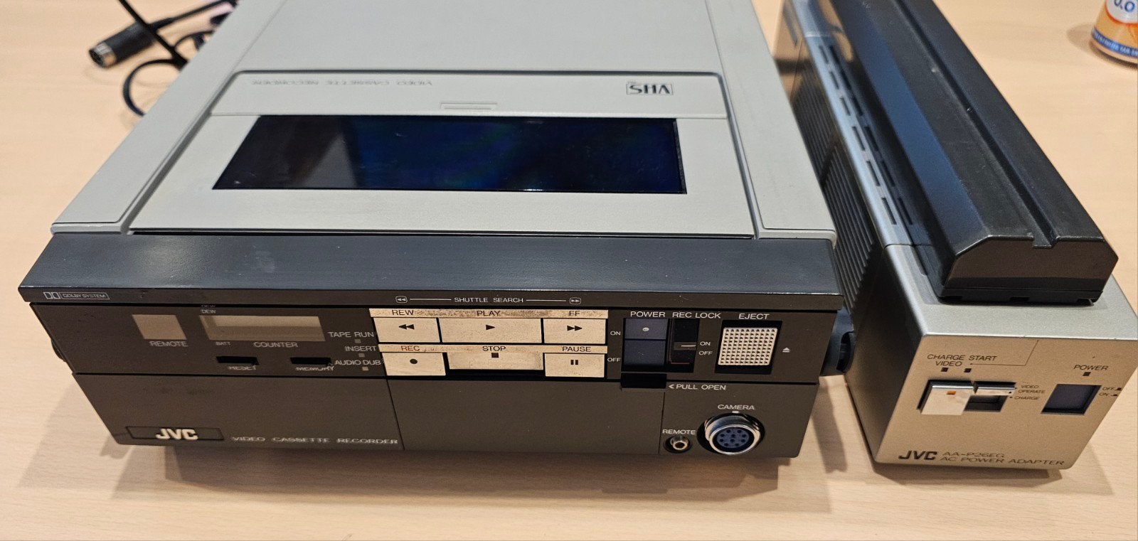 JVC Video Cassette Recorder - Vintage VHS-speler, Ophalen, Gebruikt, VHS-speler of -recorder