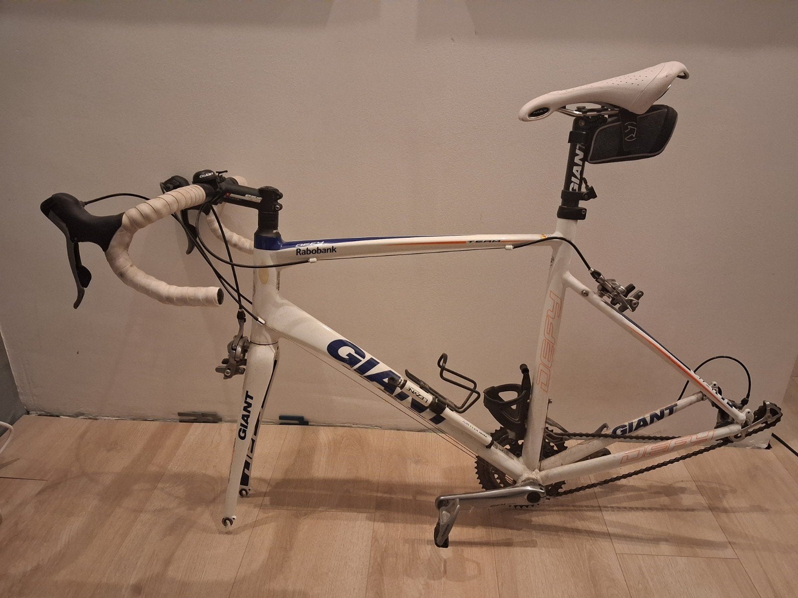 Giant racefiets - Shimano 105 - Rabobank editie, Fietsen en Brommers, Ophalen, 28 inch, Gebruikt, Aluminium