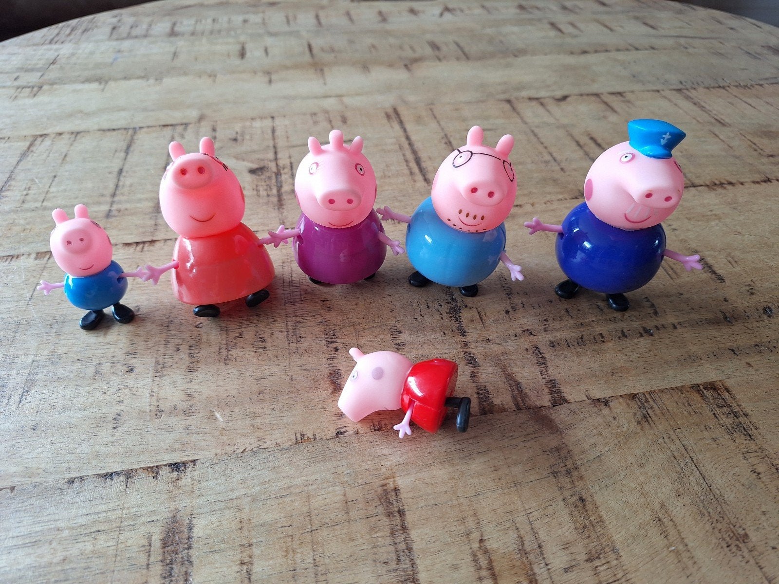 Peppa big familie speelsetje, Kinderen en Baby's, Speelgoed | Overig, Ophalen of Verzenden, Gebruikt, Jongen of Meisje
