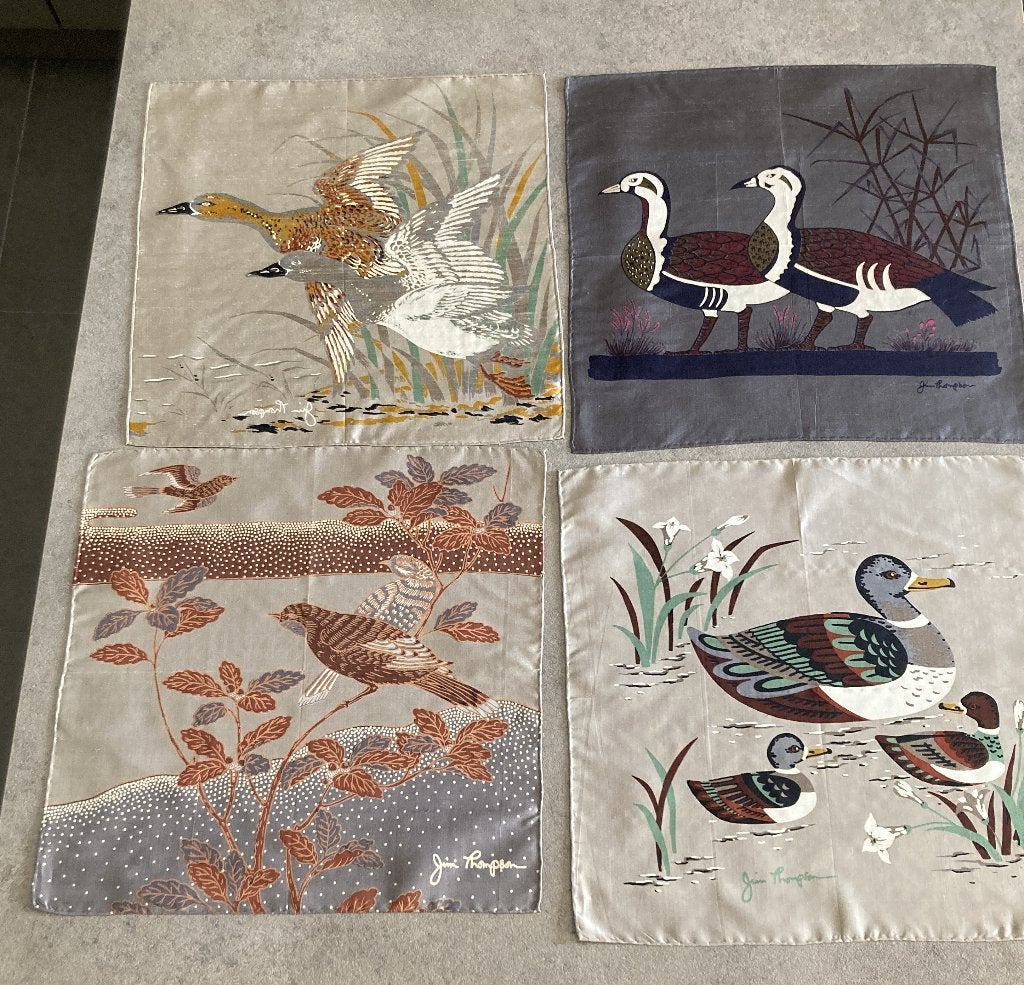 Damessjaal zijde (Thai-silk), Maat 38/40 (M), Jim Thompson, Verzenden, Nieuw