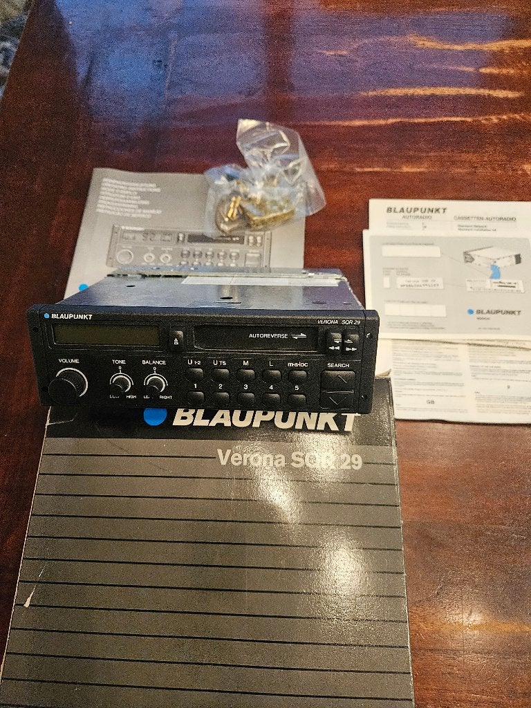 Blaupunkt Verona SQR 29 Autoradio Cassette Speler NIEUW, Ophalen of Verzenden, Nieuw