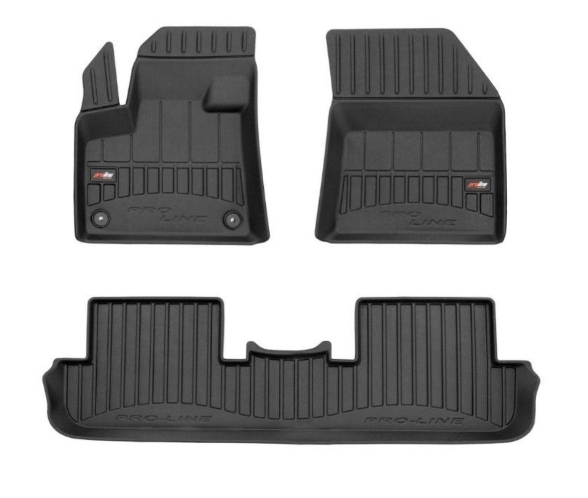 Tesla model 3 PRO-LINE rubber Automatten TEAB, Auto diversen, Ophalen of Verzenden, Gebruikt