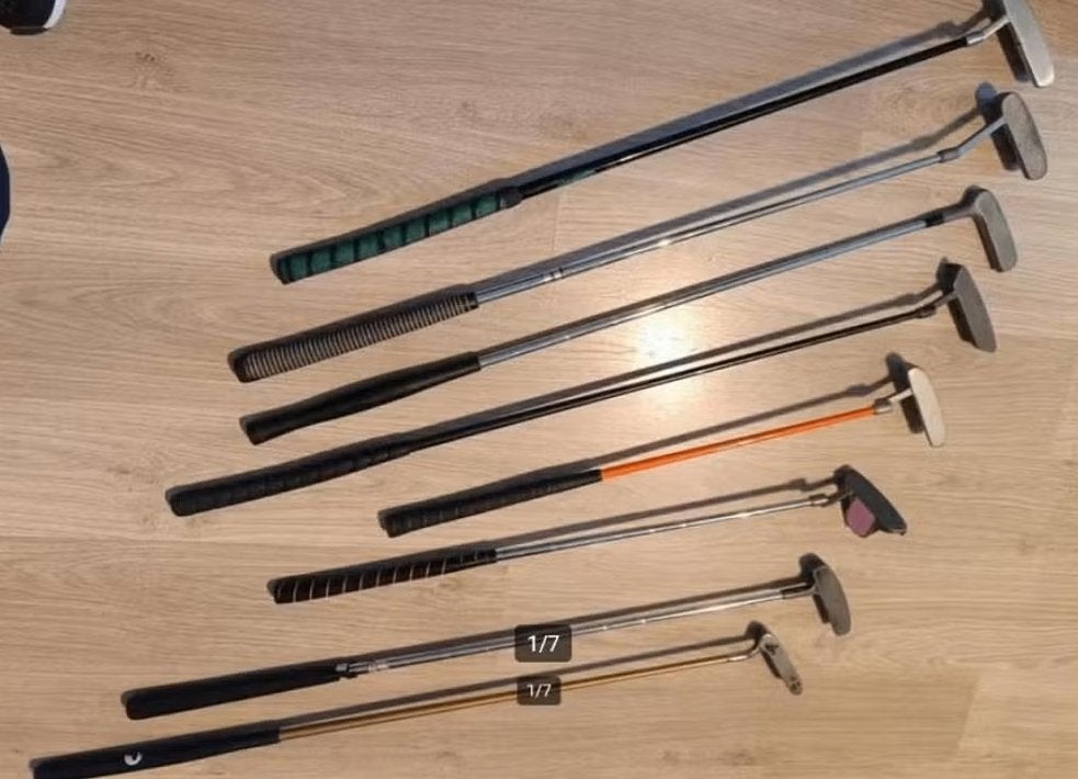 Putter golf putters verschillende soorten en maten, Sport en Fitness, Golf, Gebruikt, Ophalen of Verzenden, Club