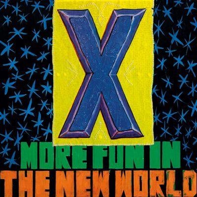 X - More Fun In The New World (Blue Vinyl), Cd's en Dvd's, Vinyl | Rock, Verzenden, Beschermende buitenhoes, 2020 tot heden, 12 inch