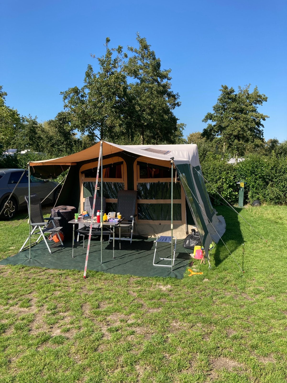 Trigano Odyssee GL Safari vouwwagen (2014), Caravans en Kamperen, Vouwwagens, Ophalen, Trigano, Meerkleurig, Aanwezig