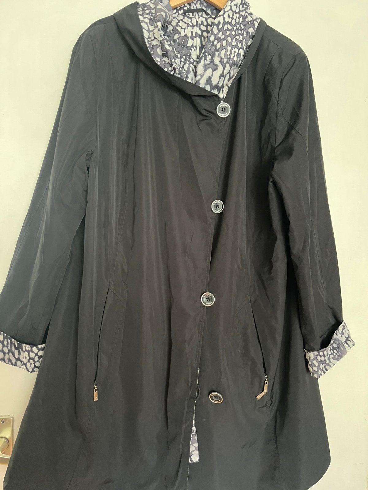 Baronia regen / tussendoor jas, Ophalen of Verzenden, Zo goed als nieuw, Maat 46/48 (XL) of groter, Kort