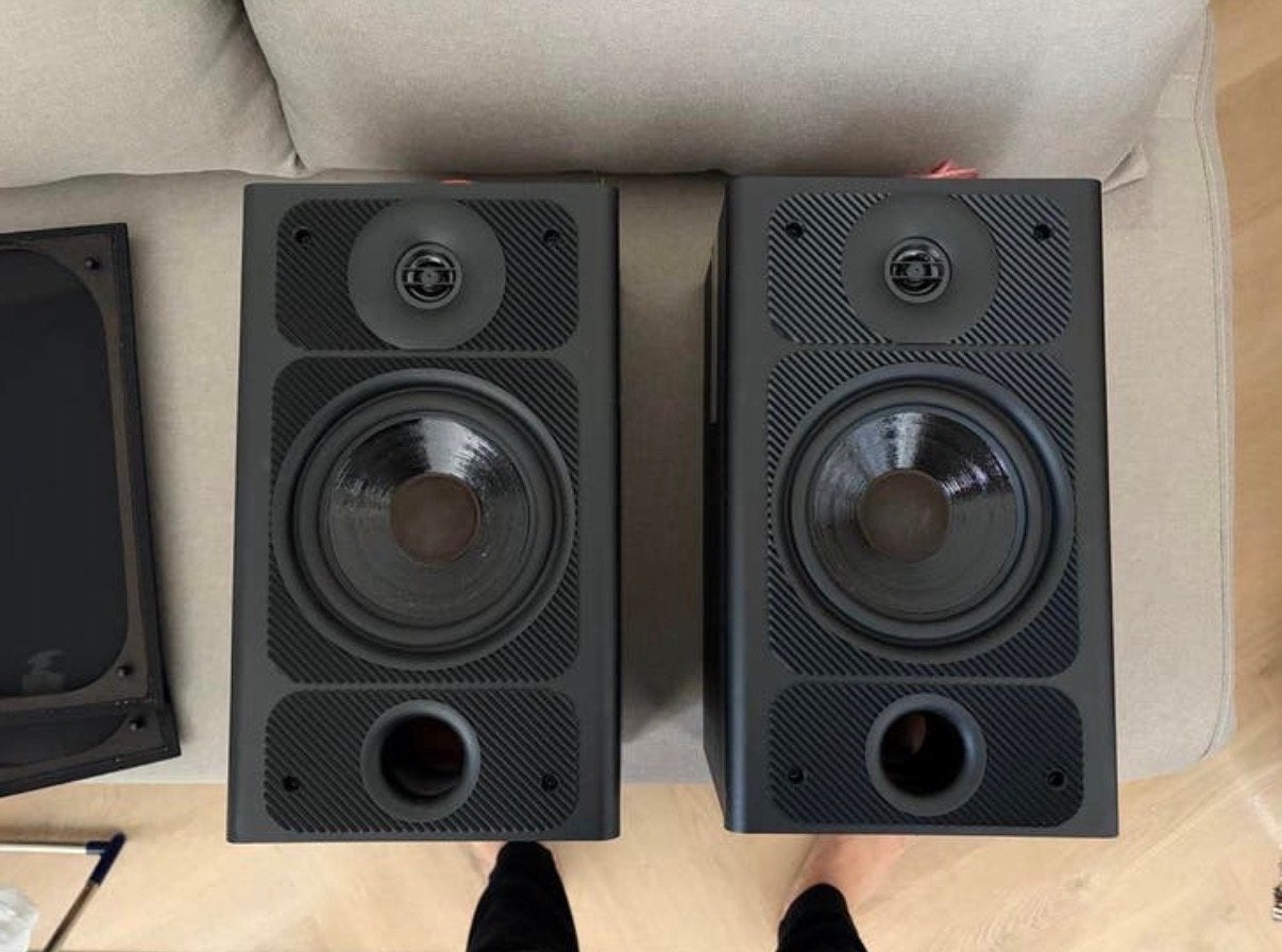 JMlab Symbol 1 Speakers - 70W Max Power, Gebruikt, 60 tot 120 watt, Front, Rear of Stereo speakers, Ophalen