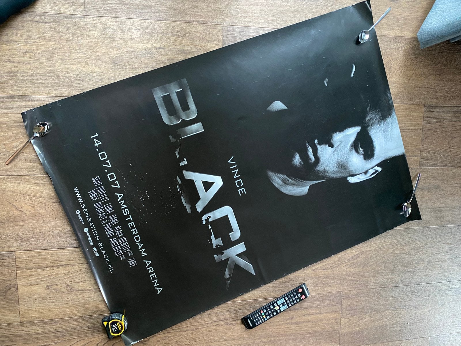 Sensation black ( hardcore ) poster, Ophalen of Verzenden, Nieuw, Deurposter of groter, Muziek